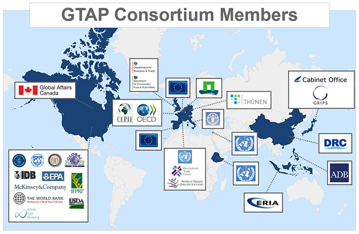 Consortium Member Map