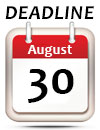 August 30th Deadline