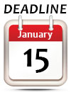 January 15 Deadline