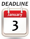 January 3rd Deadline