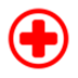 image of a red cross to alert a health issue